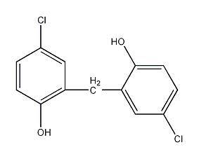 Dichlorophenol structural formula