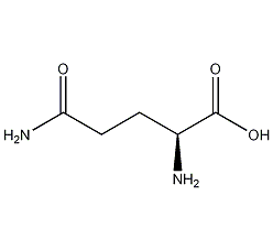 L-glutamine structural formula