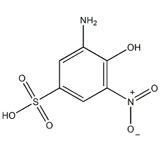 3-amino-4-hydroxy-5-nitrobenzenesulfonic acid