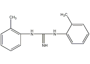 1,3-di-o-tolylguanidine structural formula